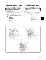 Предварительный просмотр 64 страницы Brother M1034D Instructions Manual