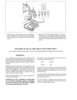 Preview for 3 page of Brother MA4-B551 Instruction Book