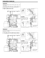 Preview for 21 page of Brother MA4-B551 Instruction Book