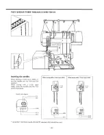 Preview for 25 page of Brother MA4-B551 Instruction Book