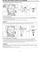 Preview for 34 page of Brother MA4-B551 Instruction Book