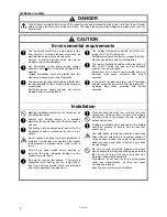 Предварительный просмотр 4 страницы Brother MD-741B Service Manual