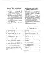 Preview for 2 page of Brother MD-806 Parts Manual