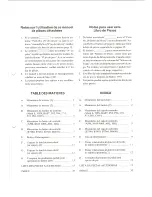 Preview for 3 page of Brother MD-806 Parts Manual