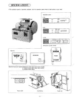 Preview for 6 page of Brother MD-806 Service Manual