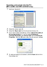 Предварительный просмотр 35 страницы Brother MFC 3240C - Color Inkjet - All-in-One Software User'S Manual