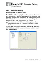 Предварительный просмотр 89 страницы Brother MFC 3240C - Color Inkjet - All-in-One Software User'S Manual