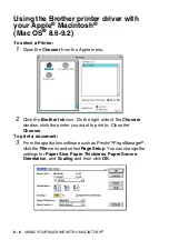Предварительный просмотр 128 страницы Brother MFC 3240C - Color Inkjet - All-in-One Software User'S Manual