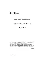 Brother MFC 3820CN - Color Inkjet - All-in-One Network User'S Manual preview