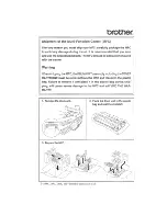 Предварительный просмотр 2 страницы Brother MFC-4550 PLUS User Manual