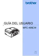 Brother MFC 495CW (Spanish) Guía Del Usuario preview