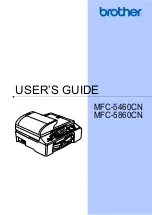 Brother MFC-5460CN User Manual preview