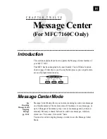 Preview for 106 page of Brother MFC 7150C Owner'S Manual