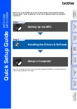 Brother MFC-7220 Quick Setup Manual preview