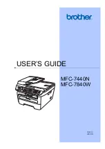 Brother MFC 7345N - Laser Multifunction Center User Manual preview