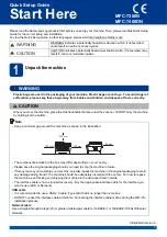 Brother MFC-7360DN Quick Setup Manual preview