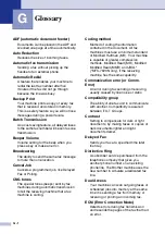 Preview for 140 page of Brother MFC 7820N - Network Monochrome Laser Multifunction Center User Manual