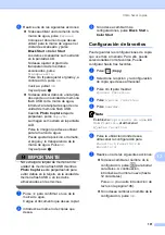 Preview for 117 page of Brother MFC 795CW - Color Inkjet - All-in-One (Spanish) Guías Del Usuario Manual