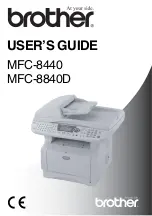 Brother MFC-8440 User Manual preview