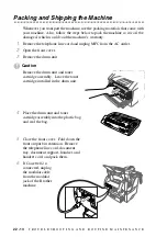 Предварительный просмотр 206 страницы Brother MFC-8500 Owner'S Manual