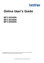 Brother MFC-8530DN Online User'S Manual предпросмотр