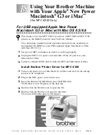 Preview for 163 page of Brother MFC 8600 Operation Manual