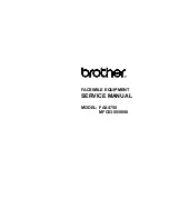 Brother MFC 8600 Service Manual предпросмотр