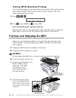 Предварительный просмотр 192 страницы Brother MFC-9100C Owner'S Manual