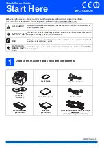 Brother MFC-9320CW Quick Setup Manual preview