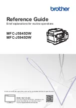 Предварительный просмотр 1 страницы Brother MFC-J5845DW Reference Manual