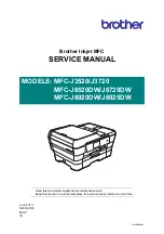 Preview for 1 page of Brother MFC-J6920DW Service Manual