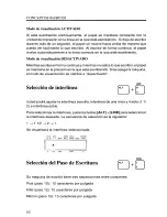 Preview for 12 page of Brother ML 300 - Electronic Display Typewriter (Spanish) Guía Del Usuario