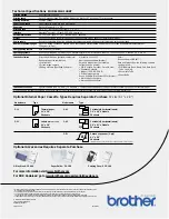 Предварительный просмотр 4 страницы Brother MPrint MW-140BT Brochure & Specs