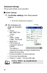 Предварительный просмотр 28 страницы Brother MPrint MW-140BT Software Manual