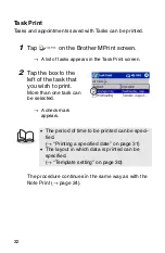 Предварительный просмотр 34 страницы Brother MPrint MW-140BT Software Manual