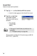 Предварительный просмотр 40 страницы Brother MPrint MW-140BT Software Manual