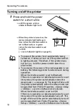 Предварительный просмотр 16 страницы Brother MPRINT MW-260MFi User Manual