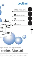 Предварительный просмотр 1 страницы Brother MS-4 Operation Manual