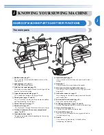 Предварительный просмотр 7 страницы Brother MS-4 Operation Manual