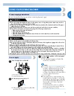 Предварительный просмотр 11 страницы Brother MS-4 Operation Manual