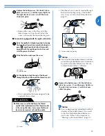 Предварительный просмотр 17 страницы Brother MS-4 Operation Manual