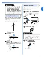 Предварительный просмотр 23 страницы Brother MS-4 Operation Manual