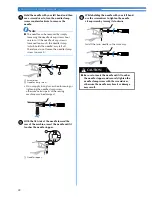 Предварительный просмотр 24 страницы Brother MS-4 Operation Manual