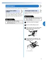 Предварительный просмотр 63 страницы Brother MS-4 Operation Manual