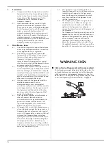 Preview for 8 page of Brother NS2850D Operation Manual