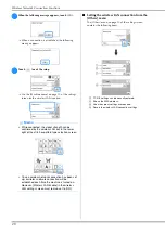 Preview for 22 page of Brother NS2850D Operation Manual