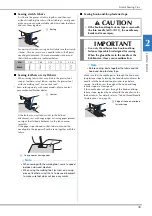 Preview for 45 page of Brother NS2850D Operation Manual