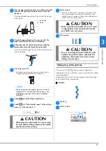 Preview for 73 page of Brother NS2850D Operation Manual