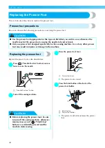 Предварительный просмотр 46 страницы Brother NV1250D Operation Manual