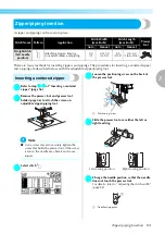 Предварительный просмотр 103 страницы Brother NV1250D Operation Manual